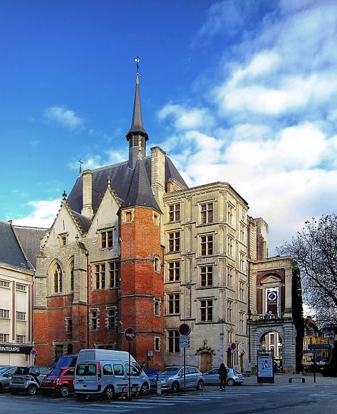 Le Palais Rihour à Lille (Nord)