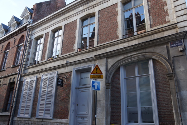 Le 16 rue d’Angleterre, Lille. Photo 2014-11-02.